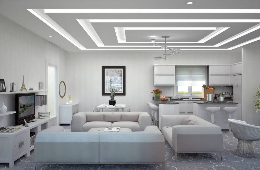 Salon Tavan Tasarımı